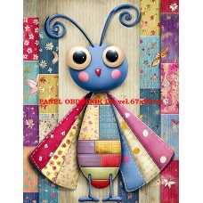 Látkový panel  kolekce  ROZTOMILÝ PATCHWORK  623-83