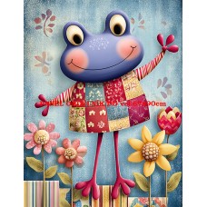 Látkový panel  kolekce  ROZTOMILÝ PATCHWORK  623-93