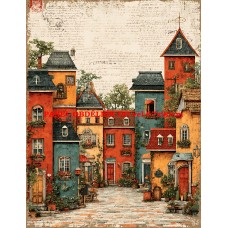 Látkový panel  kolekce  RAINY DAY 624-14