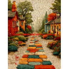 Látkový panel  kolekce  RAINY DAY 624-18