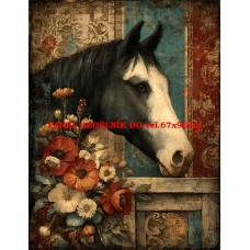 Látkový panel  kolekce STÁJ SNŮ 627-32