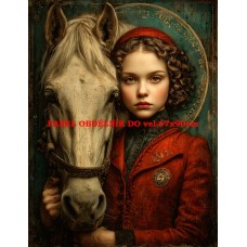 Látkový panel  kolekce STÁJ SNŮ 627-7