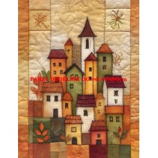 Látkový panel  kolekce  PODZIMNÍ PATCHWORK  629-13