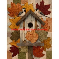 Látkový panel  kolekce  PODZIMNÍ PATCHWORK  629-26