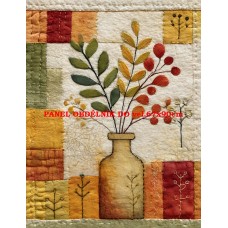 Látkový panel  kolekce  PODZIMNÍ PATCHWORK  629-4