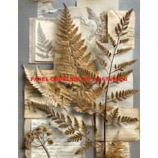 Látkový panel kolekce VINTAGE BOTANICAL 630-128