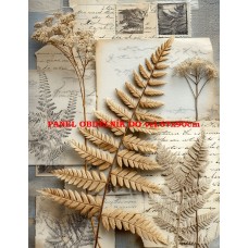 Látkový panel kolekce VINTAGE BOTANICAL 630-129