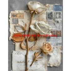 Látkový panel kolekce VINTAGE BOTANICAL 630-136
