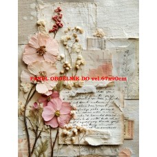 Látkový panel kolekce VINTAGE BOTANICAL 630-148