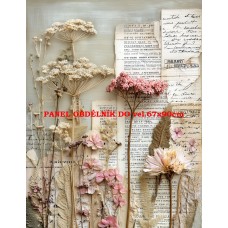 Látkový panel kolekce VINTAGE BOTANICAL 630-153