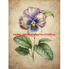 Látkový panel kolekce MACEŠKY 630-49