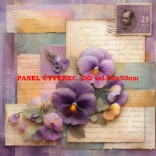 Látkový panel kolekce MACEŠKY 630-5