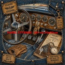 Látkový panel kolekce DENIM MEN’S WORLD 631-11