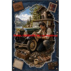 Látkový panel kolekce DENIM MEN’S WORLD 631-127