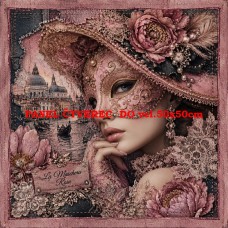 Látkový panel kolekce LA MASCHERA ROSA 631-159 Látkový panel kolekce LA MASCHERA ROSA 631-159