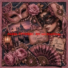 Látkový panel kolekce LA MASCHERA ROSA 631-168 Látkový panel kolekce LA MASCHERA ROSA 631-168