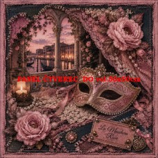 Látkový panel kolekce LA MASCHERA ROSA 631-169 Látkový panel kolekce LA MASCHERA ROSA 631-169