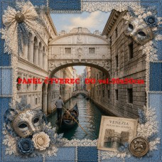 Látkový panel kolekce DENIM VENEZIA  631-27