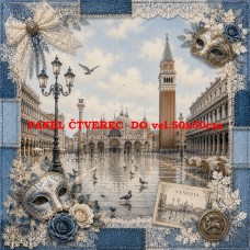 Látkový panel kolekce DENIM VENEZIA  631-30