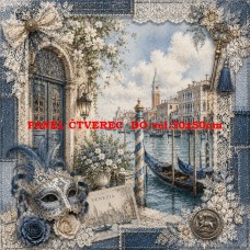 Látkový panel kolekce DENIM VENEZIA  631-31