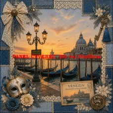 Látkový panel kolekce DENIM VENEZIA  631-36