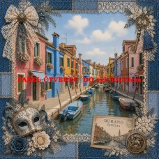 Látkový panel kolekce DENIM VENEZIA  631-37