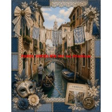 Látkový panel kolekce DENIM VENEZIA 631-38