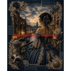 Látkový panel kolekce DENIM VENEZIA 631-41
