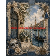 Látkový panel kolekce DENIM VENEZIA 631-47