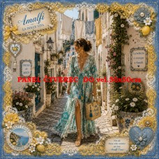 Látkový panel kolekce DENIM LACE AMALFI  631-54