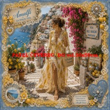 Látkový panel kolekce DENIM LACE AMALFI  631-56