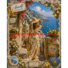 Látkový panel kolekce DENIM LACE AMALFI 631-72 Látkový panel kolekce DENIM LACE AMALFI 631-72