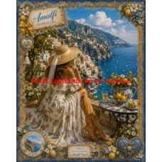 Látkový panel kolekce DENIM LACE AMALFI 631-73 Látkový panel kolekce DENIM LACE AMALFI 631-73