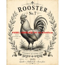 Látkový panel  kolekce VINTAGE FARMA - LA FERME DU MATIN  632-20