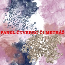 Látkový panel  či metráž  kolekce MARBLE- DOPLŇKOVÁ  633-43