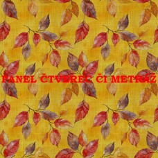 Látkový panel  či metráž kolekce PODZIM  634-17