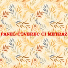 Látkový panel  či metráž kolekce PODZIM  634-177