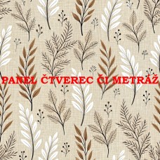 Látkový panel  či metráž kolekce PODZIM  634-49