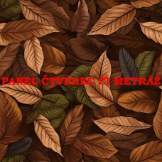 Látkový panel či metráž kolekce PODZIM 634-63 Látkový panel či metráž kolekce PODZIM 634-63