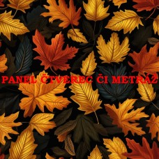 Látkový panel či metráž kolekce PODZIM 634-66 Látkový panel či metráž kolekce PODZIM 634-66