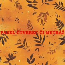 Látkový panel  či metráž kolekce PODZIM  634-79