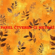 Látkový panel  či metráž kolekce PODZIM  634-81