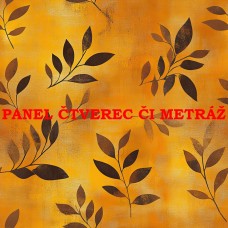 Látkový panel  či metráž kolekce PODZIM  634-82