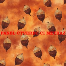 Látkový panel  či metráž kolekce PODZIM  634-86