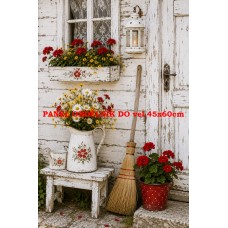 Látkový panel kolekce RUSTIC WHITE COTTAGE 635-29 Látkový panel kolekce RUSTIC WHITE COTTAGE 635-29