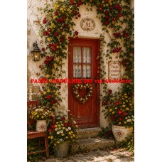 Látkový panel kolekce RUSTIC WHITE COTTAGE 635-35 Látkový panel kolekce RUSTIC WHITE COTTAGE 635-35