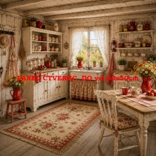 Látkový panel kolekce RUSTIC WHITE COTTAGE  635-60