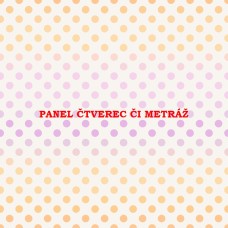 Látkový panel  či metráž kolekce GRADIENTNÍ PUNTÍKY  636-113