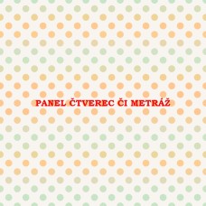 Látkový panel  či metráž kolekce GRADIENTNÍ PUNTÍKY  636-115
