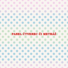 Látkový panel  či metráž kolekce GRADIENTNÍ PUNTÍKY  636-116